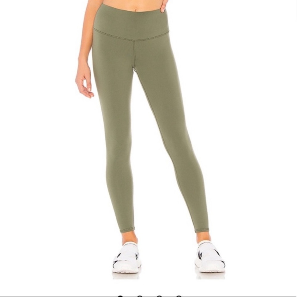 Alo Yoga High Waist Dash Legging - Olive